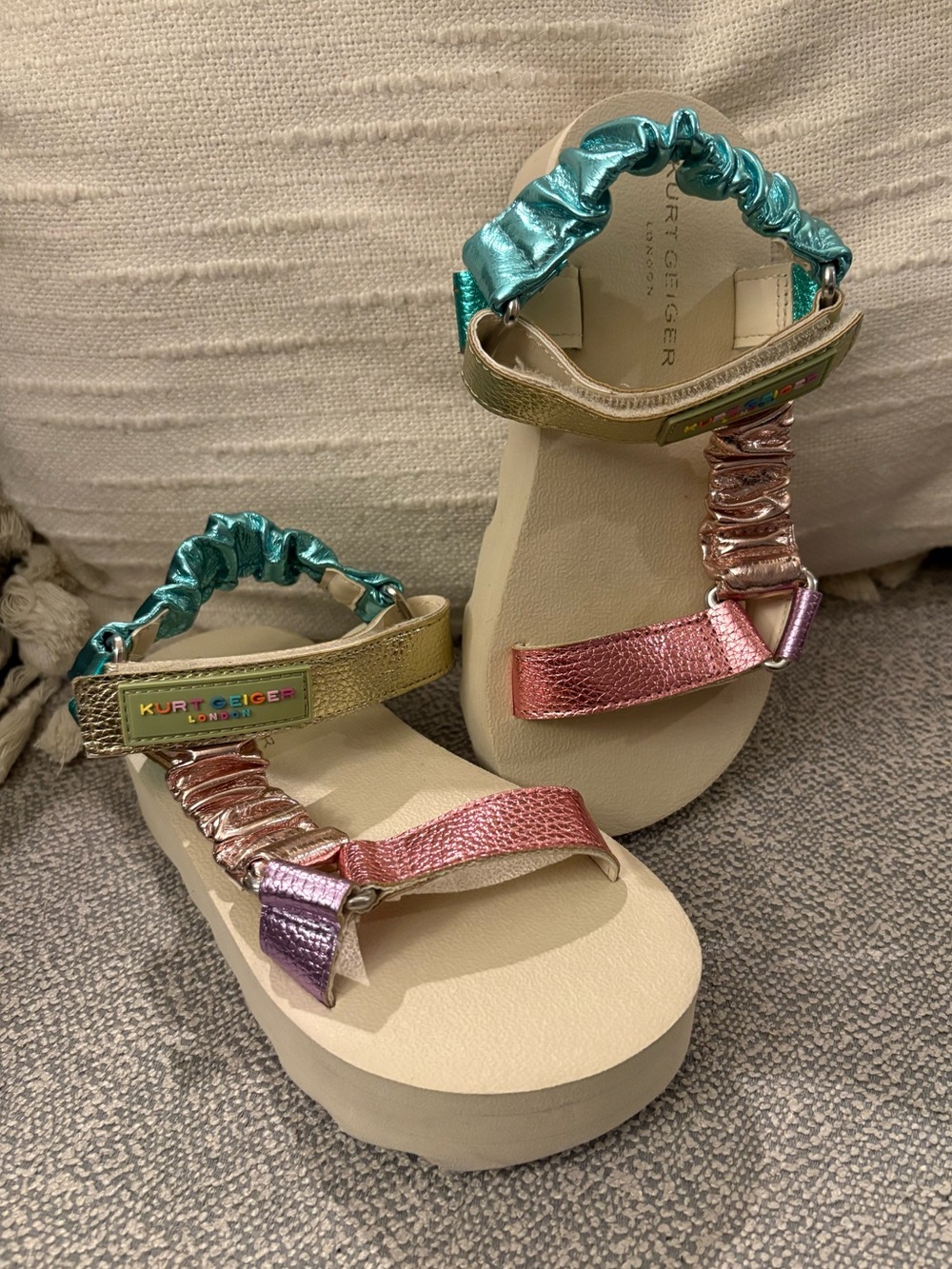 Kurt Geiger London Junior Mini Orion Multicolor Sandal